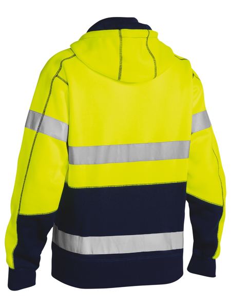 Bisley Taped Hi Vis Fleece Hoodie - BK6819T