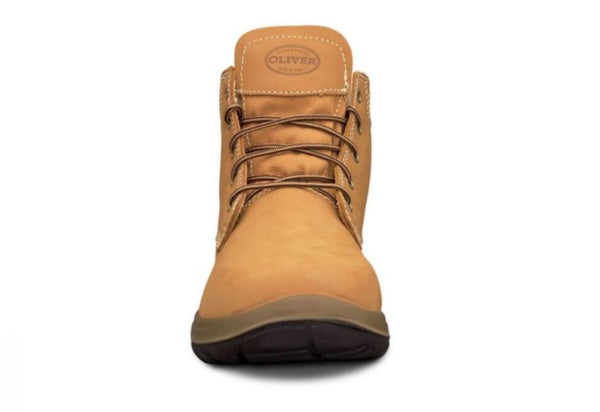 Oliver Padded Collar Lace Up Safety Boot 34632