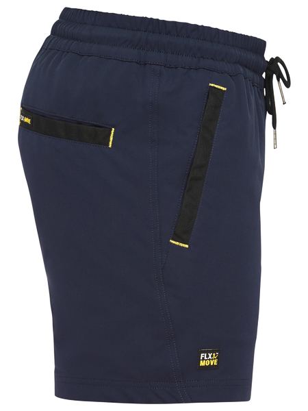 Bisley FLX&MOVE Stretch Elastic Waist Shorter Short - BSH1331