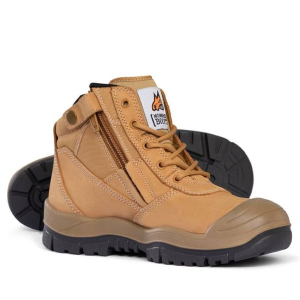 Mongrel Lace/Zip Ankle Safety Boot + Scuff - 461050