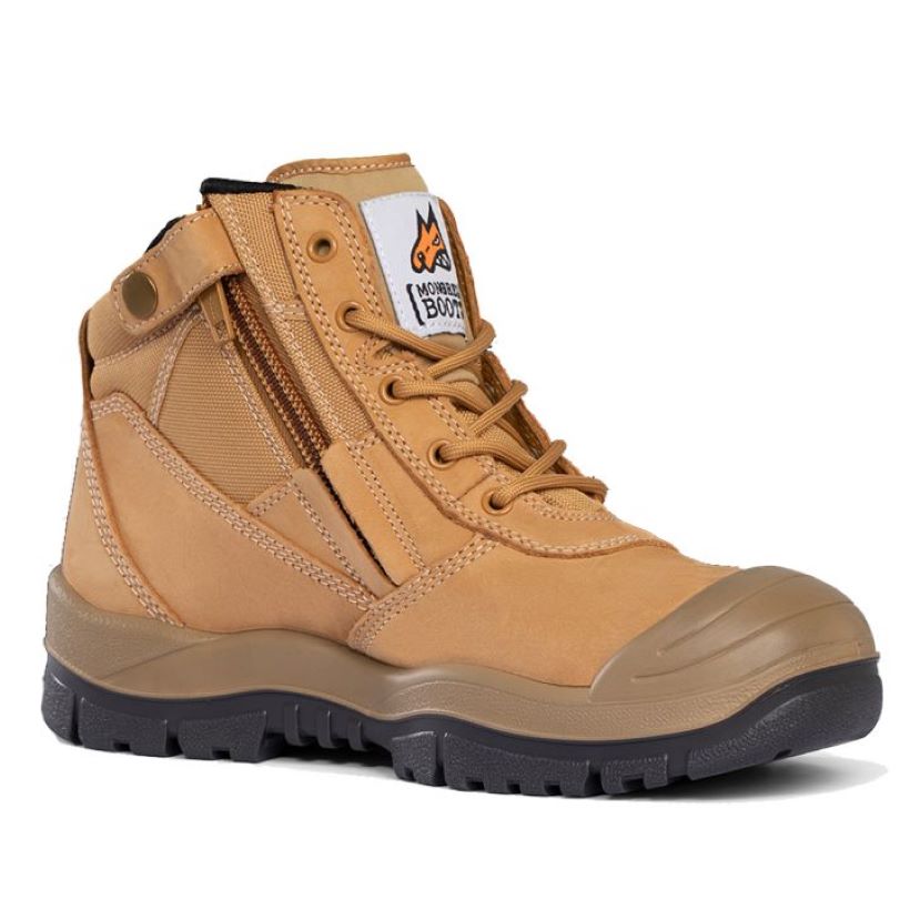 Mongrel Lace/Zip Ankle Safety Boot + Scuff - 461050
