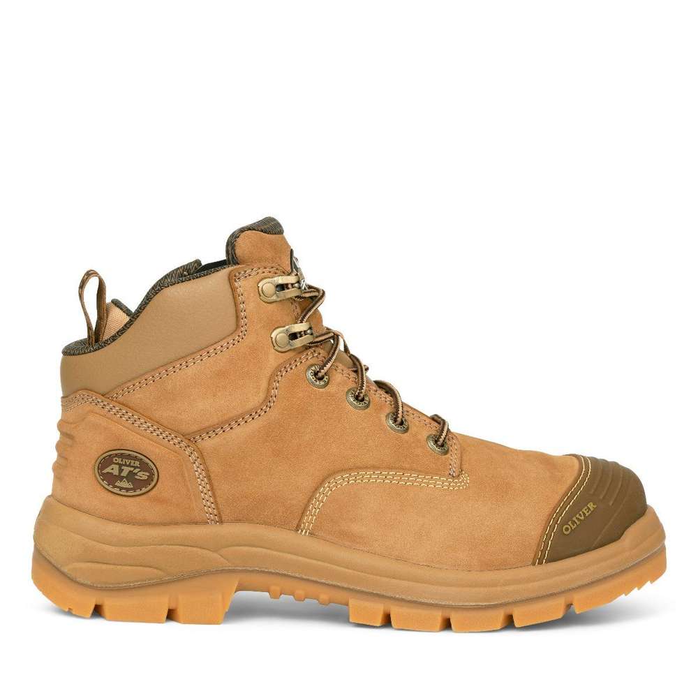 Oliver 5 inch Zip Lace Ankle Safety Boot 55350Z