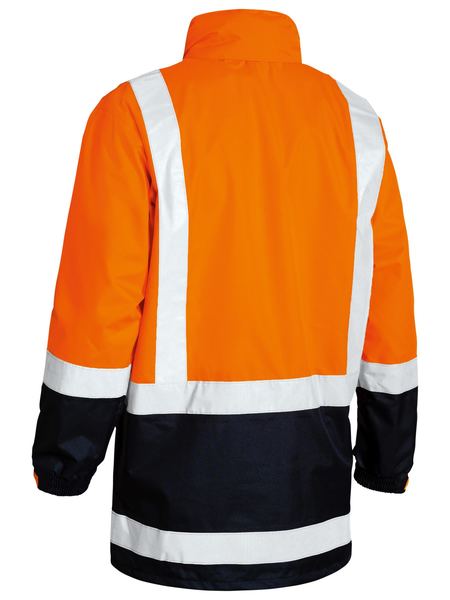 Bisley Taped Hi Vis Rain Shell Jacket - BJ6966T
