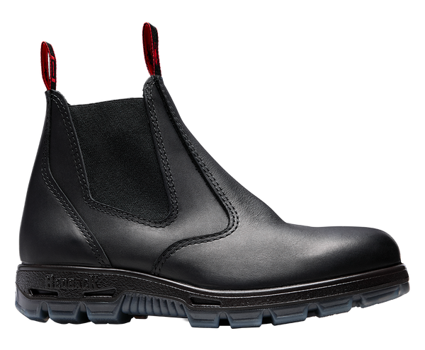 Redback Bobcat Elastic Sided Oil Kip Non-Safety Boot - UBBK