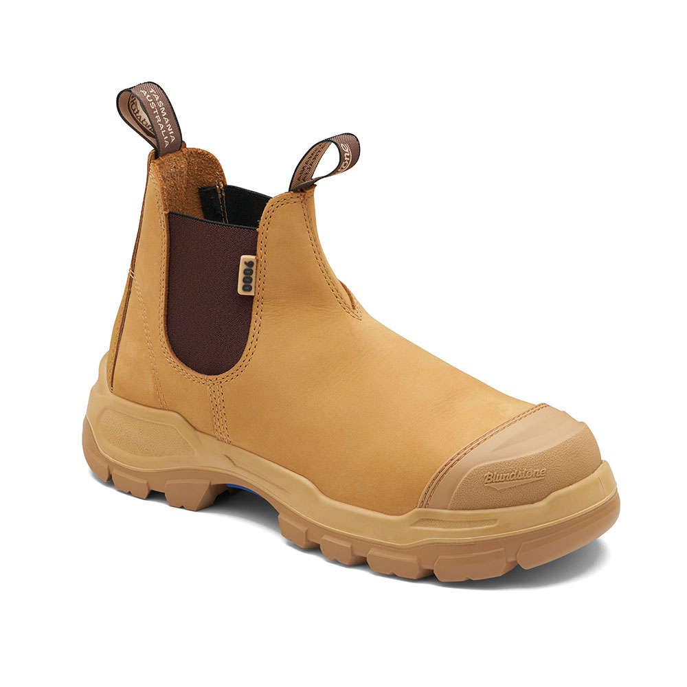 Blundstone RotoFlex Nubuck Elastic Side Nitrile Safety Boot - B9000