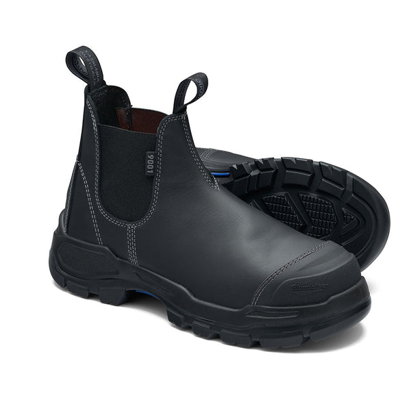 Blundstone RotoFlex Nubuck Elastic Side Nitrile Safety Boot - B9001
