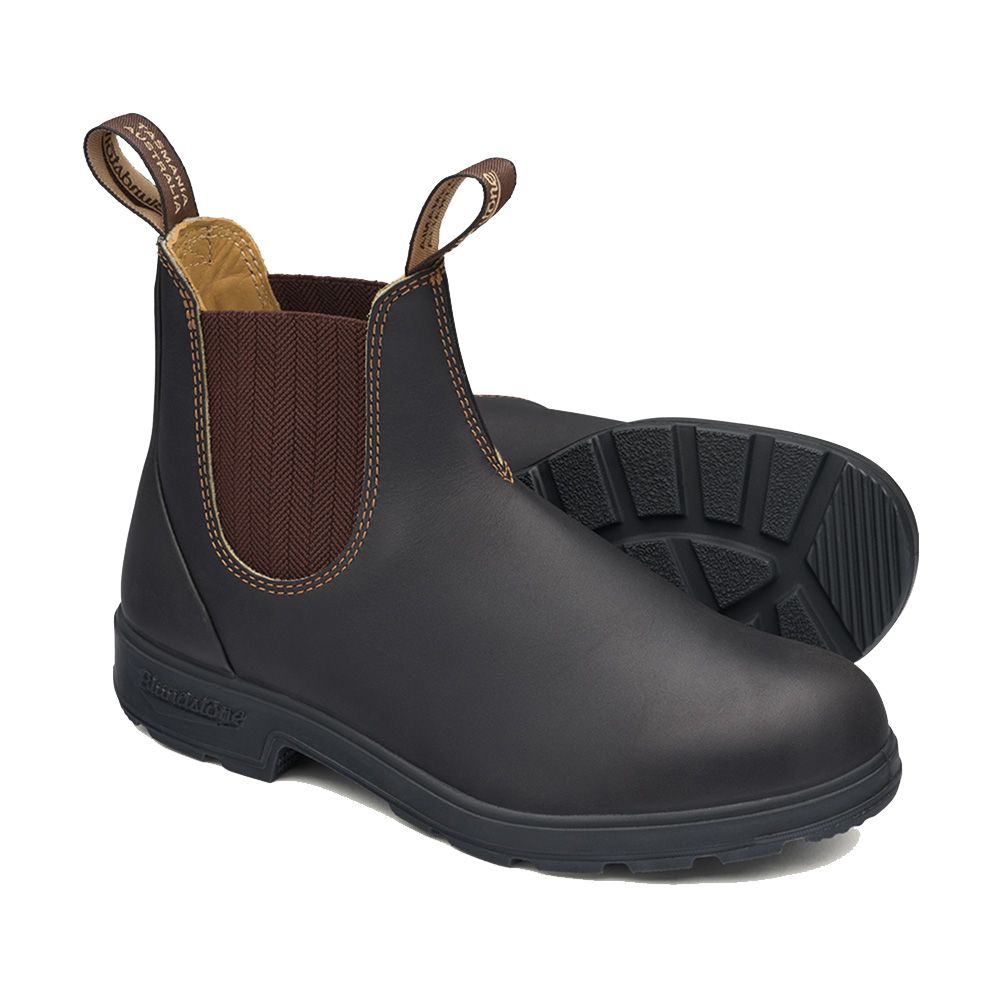 Blundstone Herringbone Leather Slip-On Non Safety Boot - 600