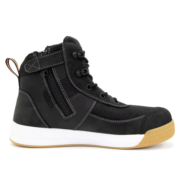 Bison Dune Safety Sneaker with zip side