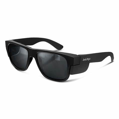 Safe Style Fusions Matte Black Frame/Polarised Glasses UV400