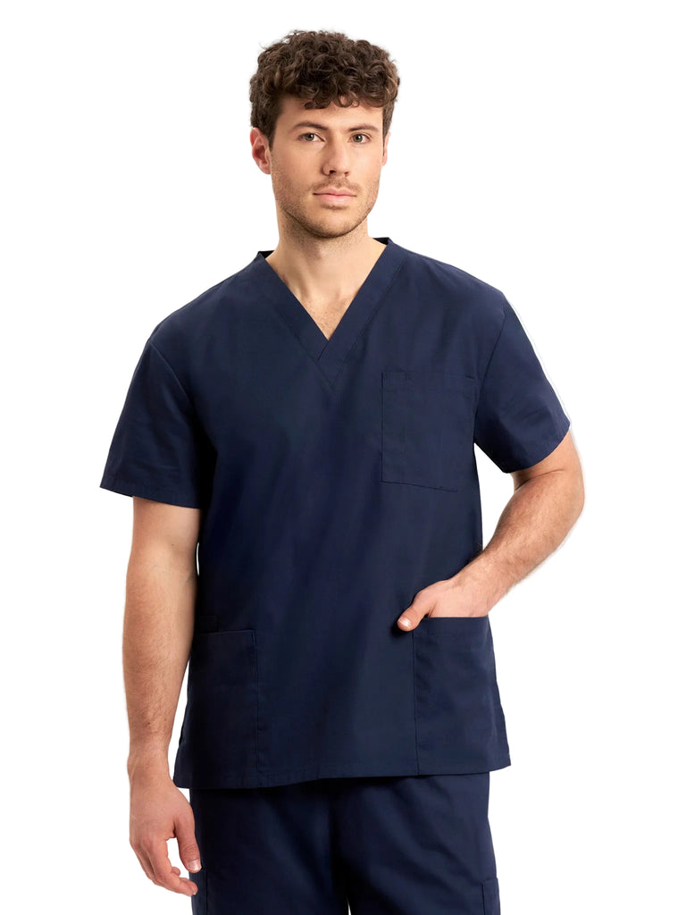 inaura: Unisex Cargo Scrub Top - H10612