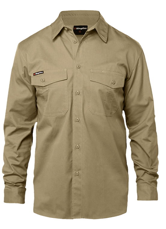 King Gee Work Cool 2 L/S Shirt - K14820