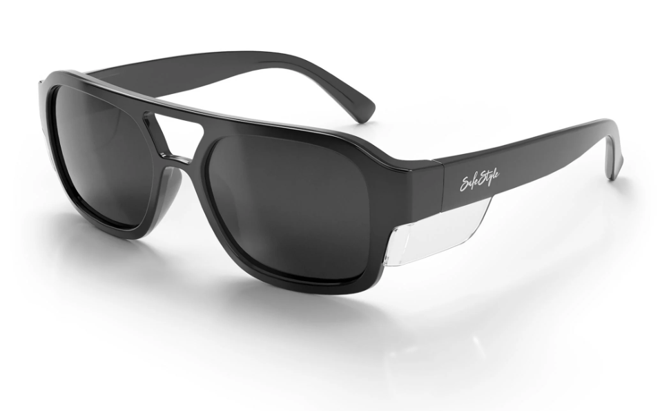 SafeStyle Skylines Black Frame/Grey Polarised Lens