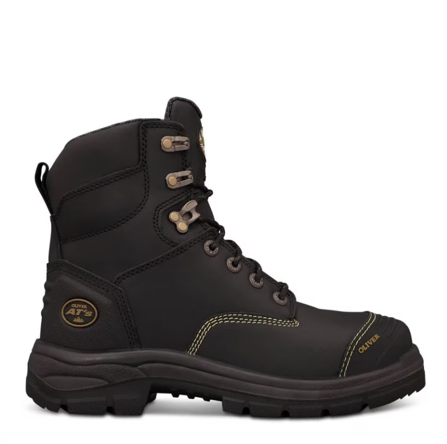 Oliver 6 inch Lace Up Safety Boot Scuff 55345