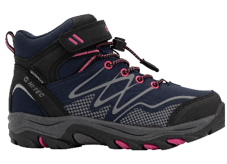 Hi-Tec Kids Blackout Mid WP Shoe - HOJGB200