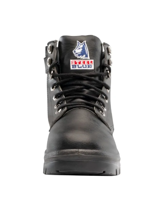 Steel Blue Argyle Zip/Lace Safety Boot - 312152