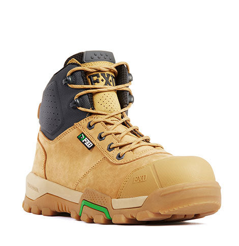 FXD Zip/Lace Ankle Top Safety Boot - WB-2